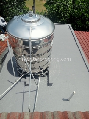 APPLY WATERPROOFING FOR SLAB WATERTANK AREA