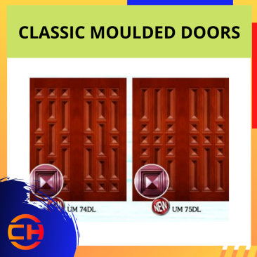 CLASSIC MOULDED DOORS UM 74DL UM 75DL  [67"X83" / PAIR]