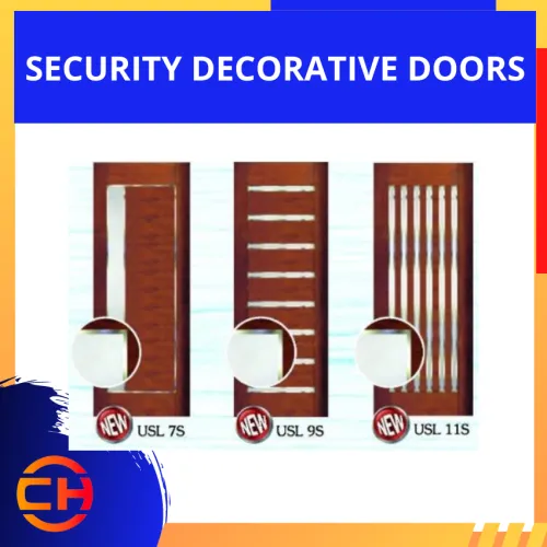 SECURITY DECORATIVE DOORS USL 7S USL 9S USL 11S