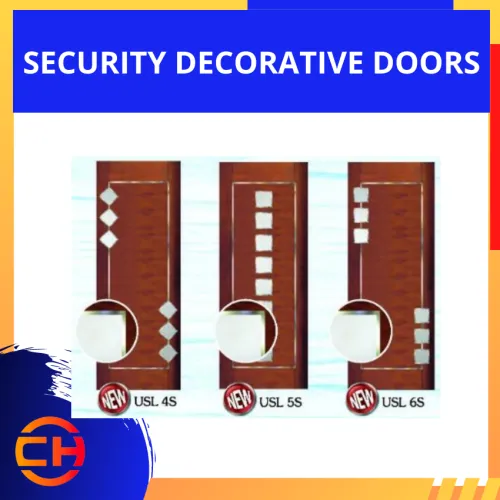 SECURITY DECORATIVE DOORS  USL 4S USL 5S USL 6S