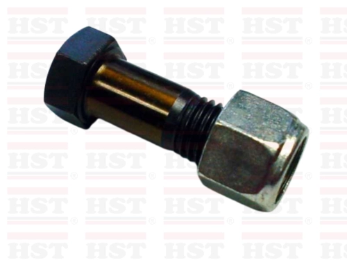 90105-10085 TOYOTA HILUX LN65 MITSUBISHI CANTER FE639 DAIHATSU V57 ISUZU NPR PRO SHAFT BOLT WITH NUT STEEL MITOYO M10x30x1.25 (PSB-LN65-10KS)