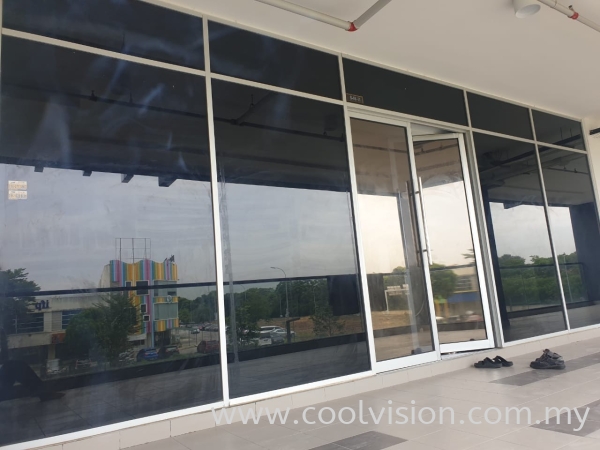 Tinted Film : 3510 ( BRONZE ) & V-PRO 05 ( DARK GREY ) Tinted Window Film @ Kota Kemuning Tinted Film Shah Alam, Selangor, Malaysia. Installation, Supplies, Supplier, Supply | Cool Vision Solar Film Specialist