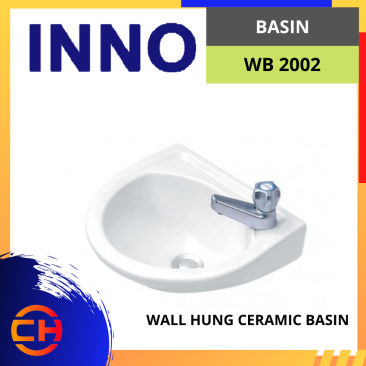 INNO WASH BASIN WALL HUNG CERAMIC BASIN WB 2002