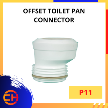 OFFSET TOILET PAN CONNECTOR [P11]