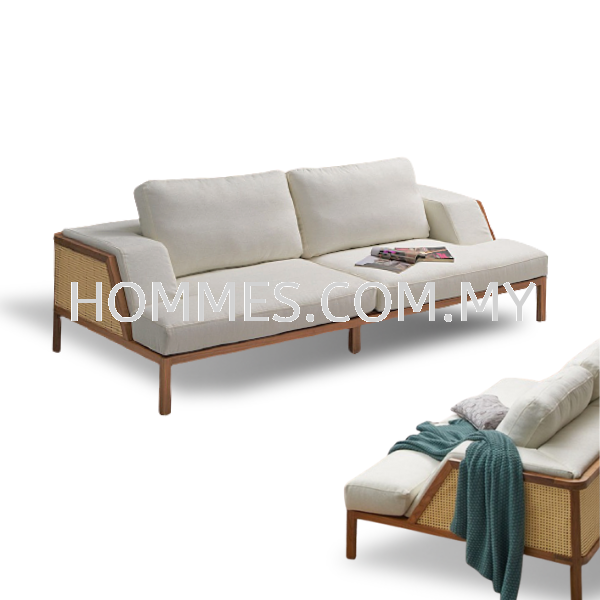 Karlovy Teak Wood Sofa sofa Wood Johor Bahru (JB), Malaysia, Nusajaya Supplier, Suppliers, Supply, Supplies | Hommes Furnishing Sdn Bhd