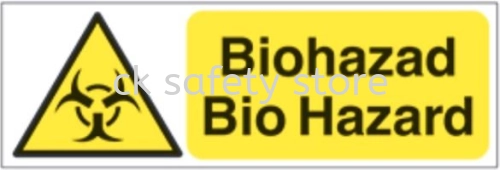 PROGUARD SAFETY SIGNAGE- BIOHAZAD/ BIO HAZARD