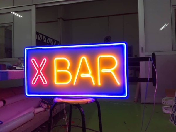 LED neon light signage with PVC foamboard Neon Light Signage Johor Bahru JB Malaysia LED Displayboard, Signboard Design | VETER SIGN SDN BHD