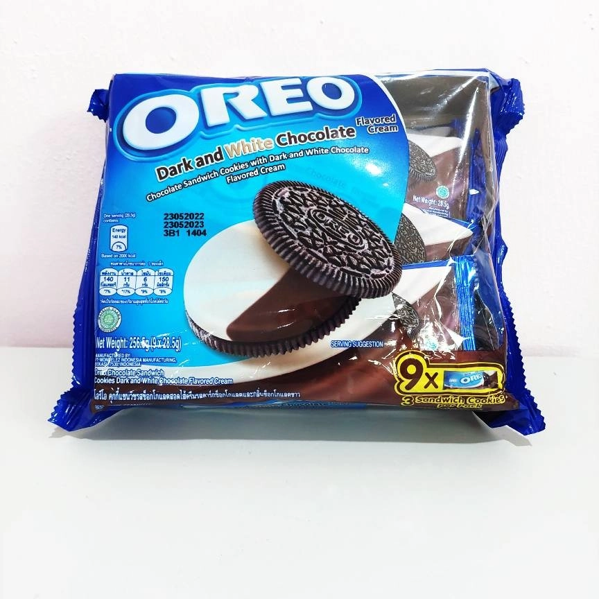 OREO DARK & WHITE CHOC 28.5G*9'S