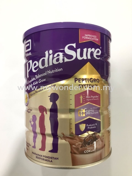 PediaSure PeptiGro System Chocolate PEDIASURE ABBOTT Nutritional Penang, Malaysia, Perai Supplier, Suppliers, Supply, Supplies | Mystique Wonder Sdn Bhd