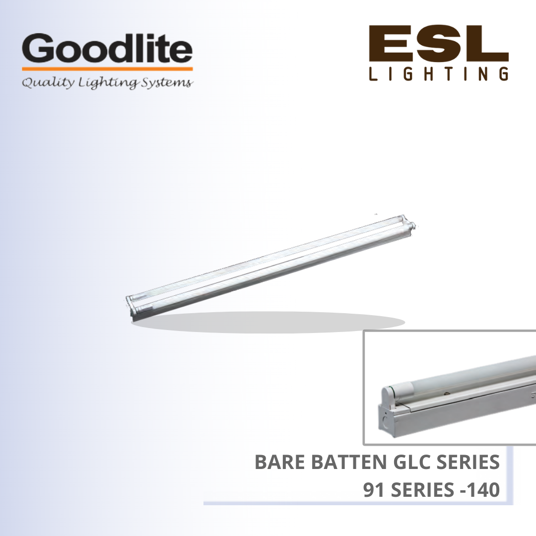 GOODLITE GLC SERIES BARE BATTEN 140 91 SERIES 54MM X 1220MM X 83MM GLC 140/91/LED