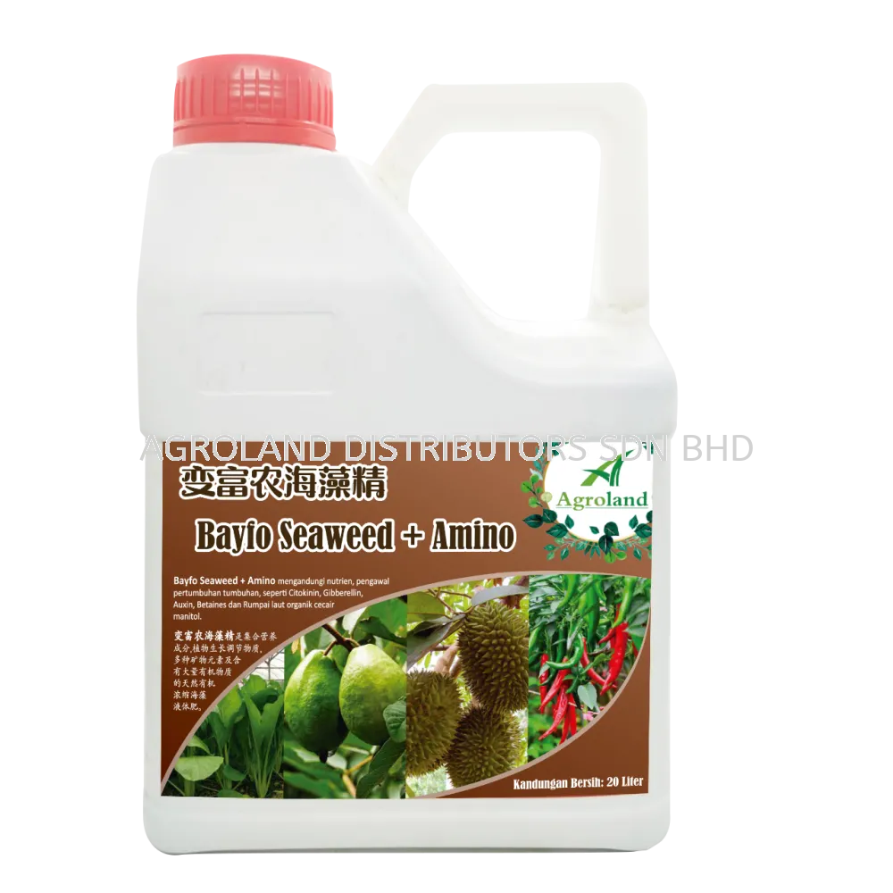 BAYFO SEAWEED + AMINO  4L FOLIAR FERTILIZER SEAWEED