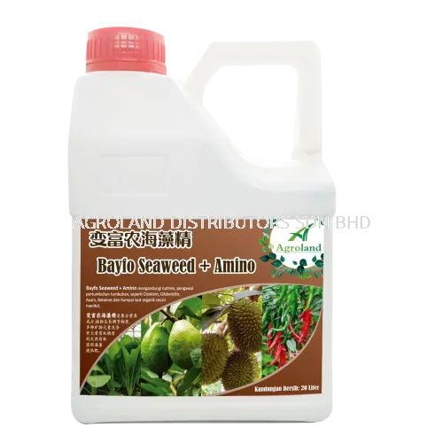 BAYFO SEAWEED + AMINO  4L FOLIAR FERTILIZER SEAWEED