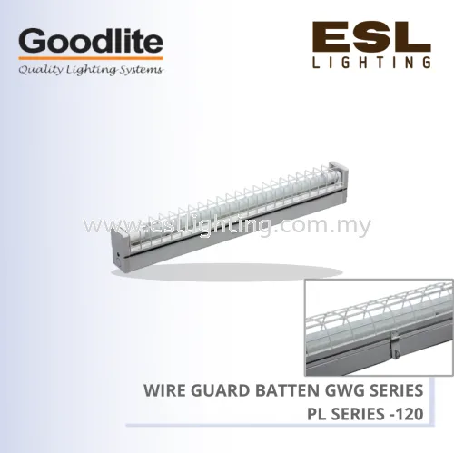 GOODLITE WIRE GUARD BATTEN 120 PL SERIES 100MM X 610MM X 105MM GWG 120/PL/LED