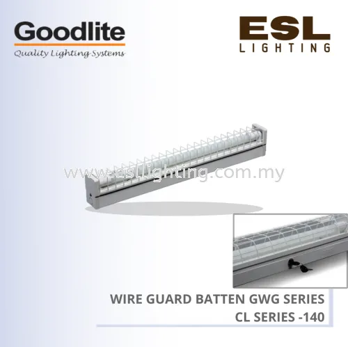 GOODLITE WIRE GUARD BATTEN 140 CL SERIES 100MM X 1220MM X 105MM GWG 140/CL/LED