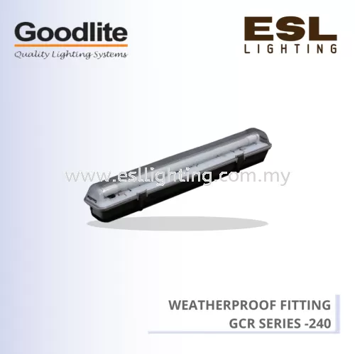 GOODLITE WEATHERPROOF FITTING 240 GCR SERIES 160MM X 1270MM X 110MM GCR 240/LED