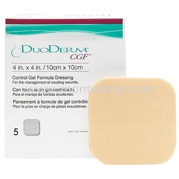 187660 Duoderm CGF 10cmx10cm  DuoDERM Wound Dressing Penang, Malaysia Supplier, Suppliers, Supply, Supplies | Mont Ebony Sdn Bhd