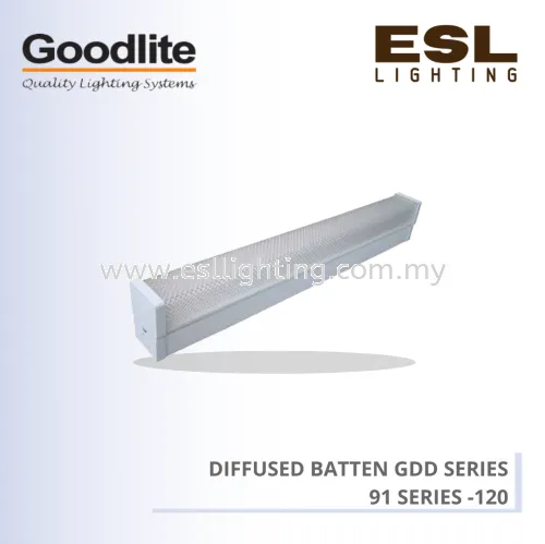 GOODLITE DIFFUSED BATTEN GDD SERIES 91 SERIES - GDD 120/91