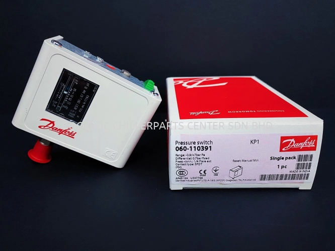 KP1-060-110391 Danfoss Low Pressure Switch [Setting-Manual] S/S KP1-060-110366