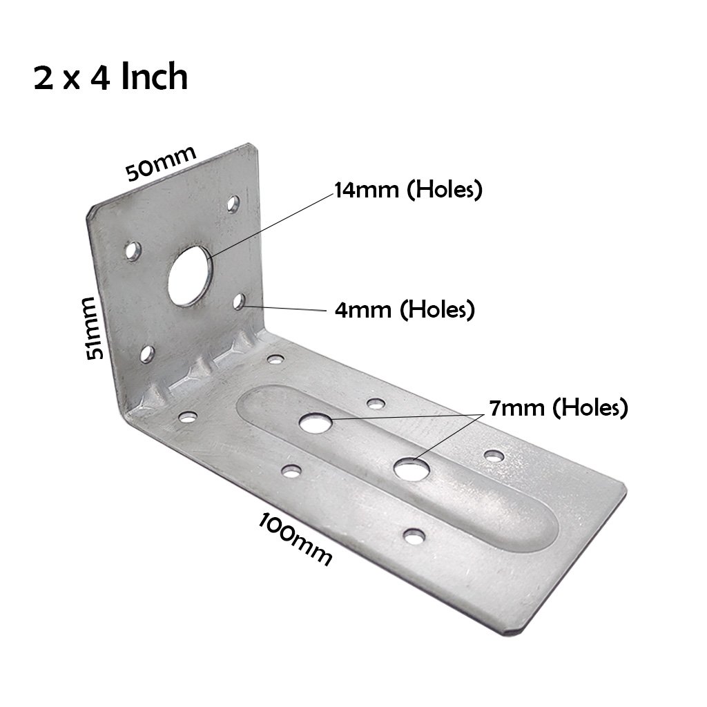 Roofing L Shape Bracket 2" / 3" / 4"