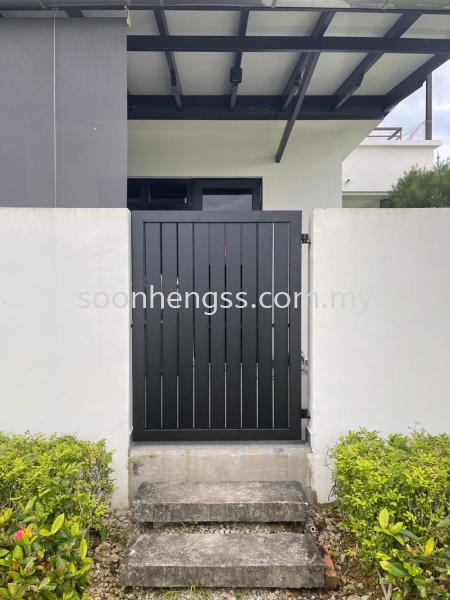  OPEN DOOR MAIN GATE STAINLESS STEEL Johor Bahru (JB), Skudai, Malaysia Contractor, Manufacturer, Supplier, Supply | Soon Heng Stainless Steel & Renovation Works Sdn Bhd