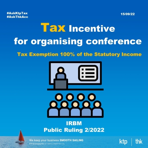 Tax Incentive for Organising Conferences in Malaysia