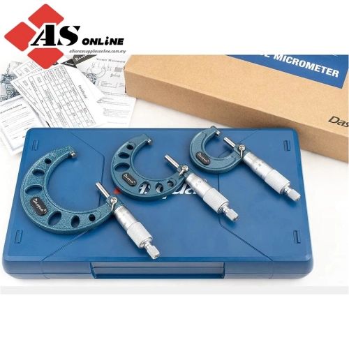 DASQUA Outside Micrometer Set / Model: 4112-0203