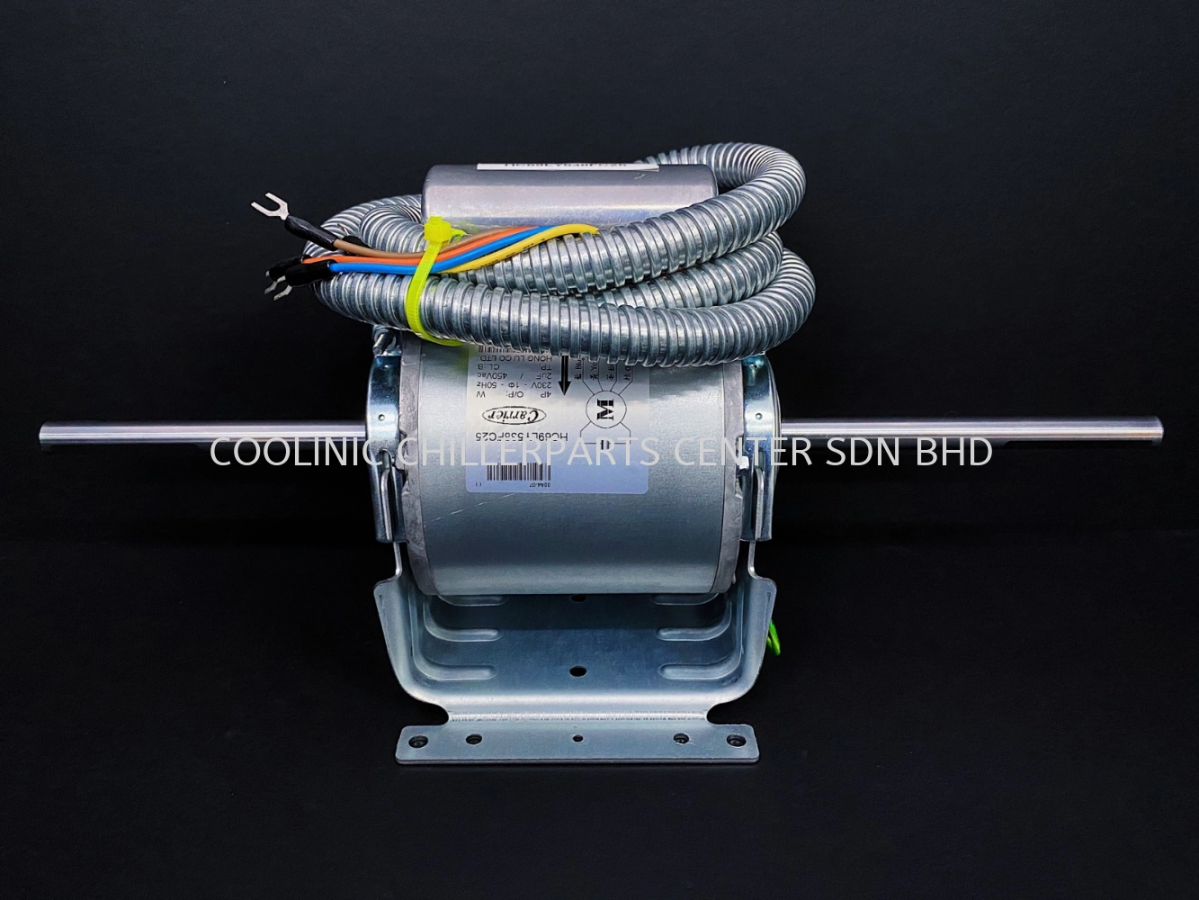 HC69LY538FC25 Fan Motor, Low Static 230V-50HZ C/W Fan Capacitor [Double Shaft]