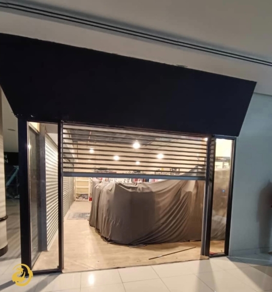 Transparent roller shutter Transparent Material Roller Shutter Shoplot  Johor Bahru (JB), Malaysia, Ulu Tiram Supplier, Manufacturer, Supply, Supplies | GAO YONG GLASS & ALUMINIUM WORKS SDN. BHD.