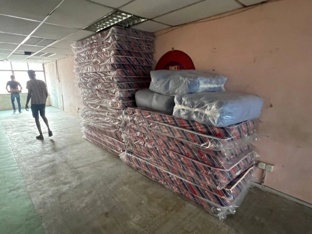 Single Mattress Tilam Bujang High Density Foam Hundreds of Order for Factories Kilang in Penang Malaysia 