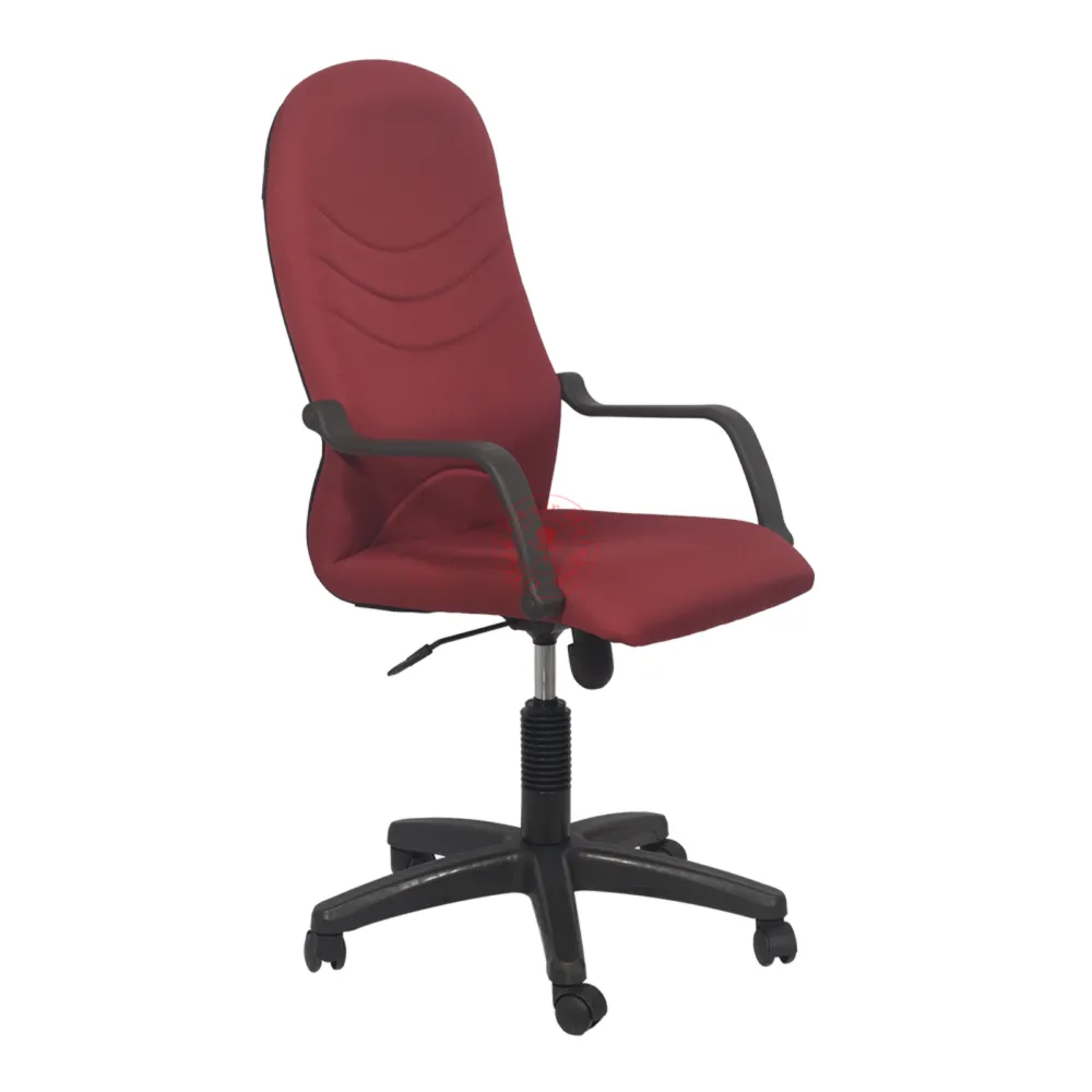 Budget Office Chair / High Back Chair / Kerusi Pejabat / Kerusi Ofis (PP Base)