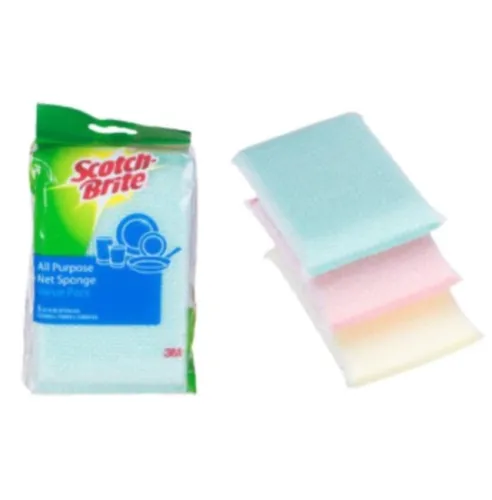 Scotch Brite All Purpose Net Sponge 3pcs