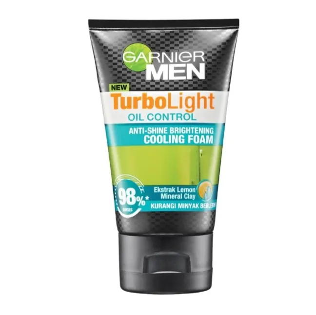 Garnier Men Turbolight Oil Control Foam 100ml