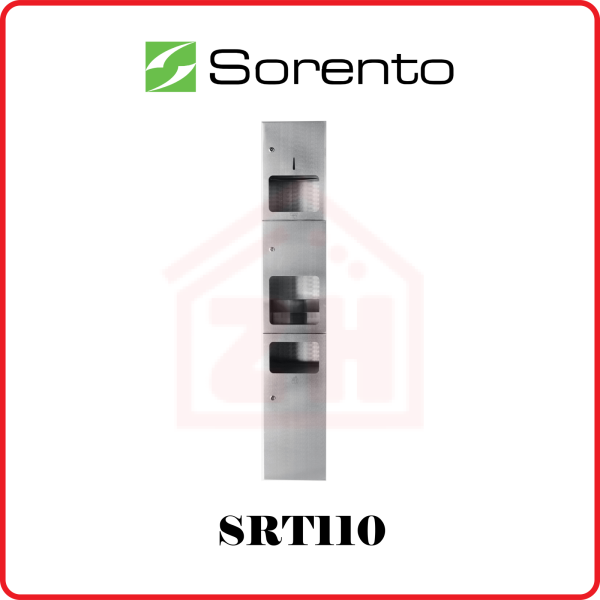 SORENTO Paper Dispenser SRT110 SORENTO TOILET ROLL HOLDER BATHROOM ACCESSORIES BATHROOM Johor Bahru (JB), Kulai, Malaysia Supplier, Suppliers, Supply, Supplies | Zhin Heng Hardware & Trading Sdn Bhd