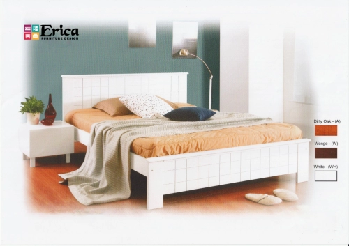 Wooden Bed Q/K 9529/9629