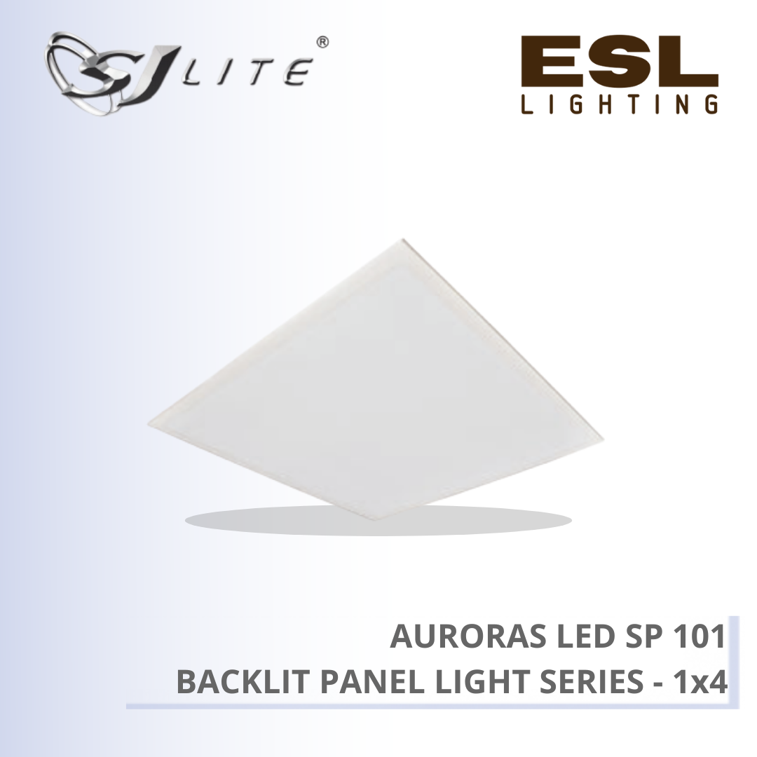 SJLITE AURORAS LED SP 101 BACKLIT PANEL LED LIGHT SERIES SP 101.40 (1x4)