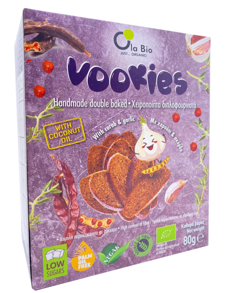 Vookies Garlic - Ola Bio SNACKS & COOKIES Malaysia, Selangor, Kuala Lumpur (KL), Klang, Petaling Jaya (PJ) Manufacturer, Wholesaler, Supplier, Importer | Matahari Sdn Bhd