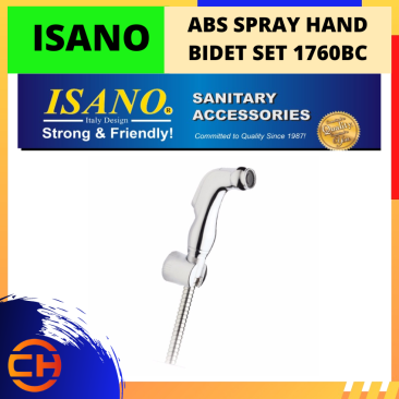 1760BC ISANO ABS SPRAY HAND BIDET SET ( CHROME )*