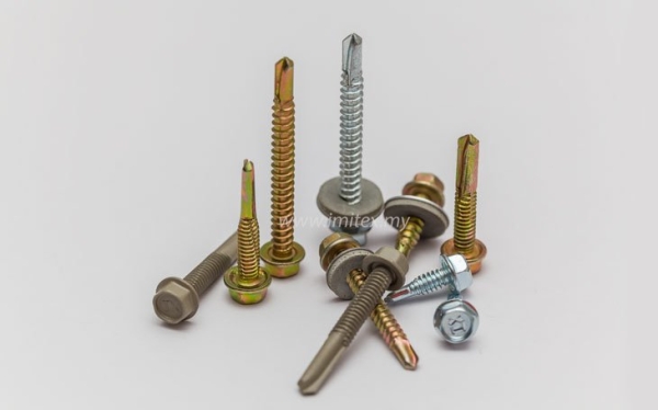 HEX HEAD SELF DRILLING SCREW SELF DRILLING SCREW Kulim, Kedah, Selangor, Malaysia Durable Screw, Construction Screw, Building Material | IMITEX INDUSTRIES (M) SDN BHD