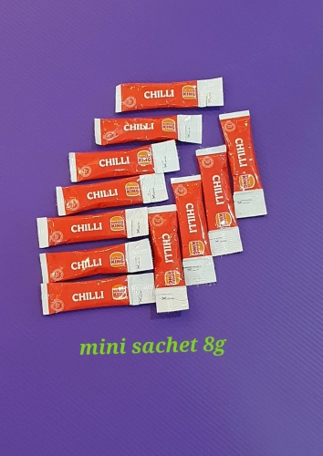 Sachet chilli sauce