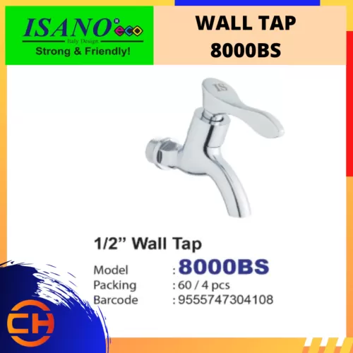 8000BS ISANO ECO WALL TAP* [1/2'']