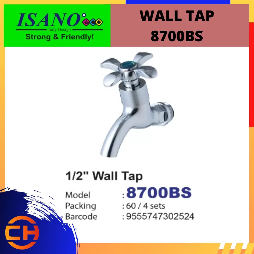 8700BS ISANO ECO WALL TAP