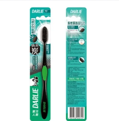 Darlie Toothbrush Charcoal Clean Regular Head