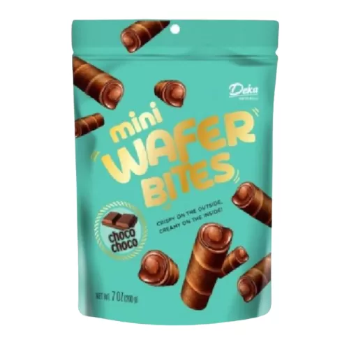 Deka Mini Wafer Bites Choco 200g