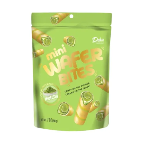 Deka Mini Wafer Bites Matcha 200g