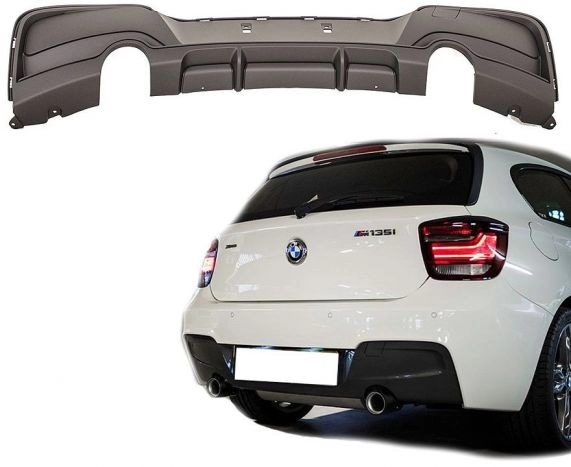 BMW 1 SERIES F20 NON LCI 2011-2019 M PERFORMANCE REAR DIFFUSER DOUBLE 2 OUT