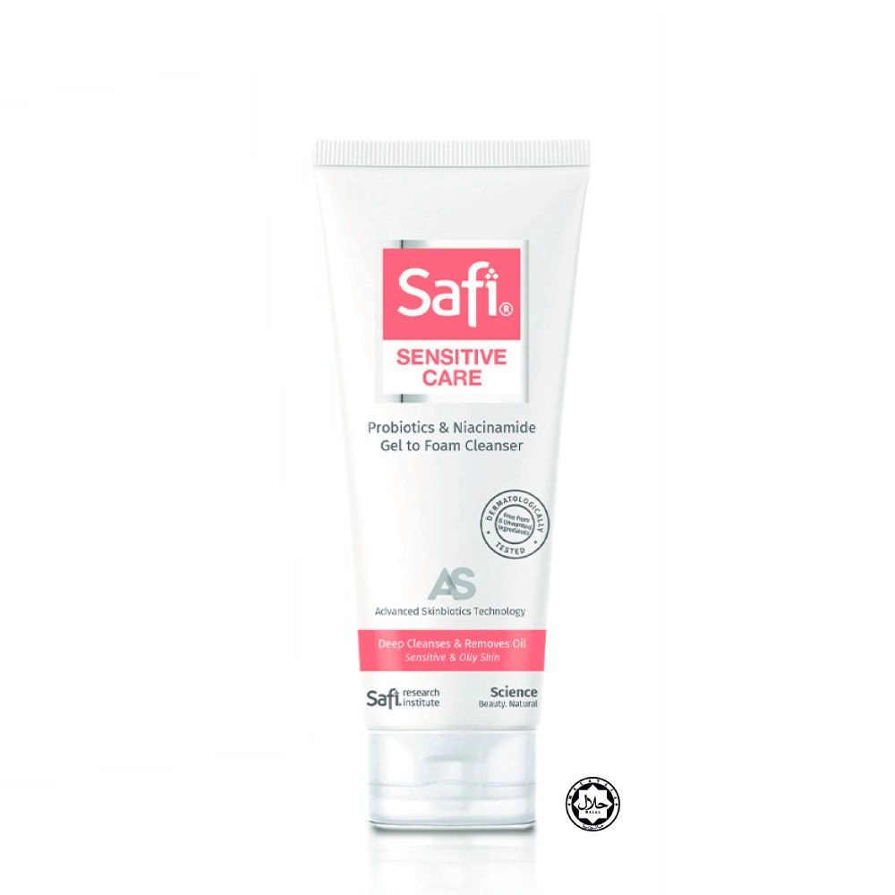 SAFI SENSITIVE CARE Probiotics & Niacinamide Foaming Cleanser 100g