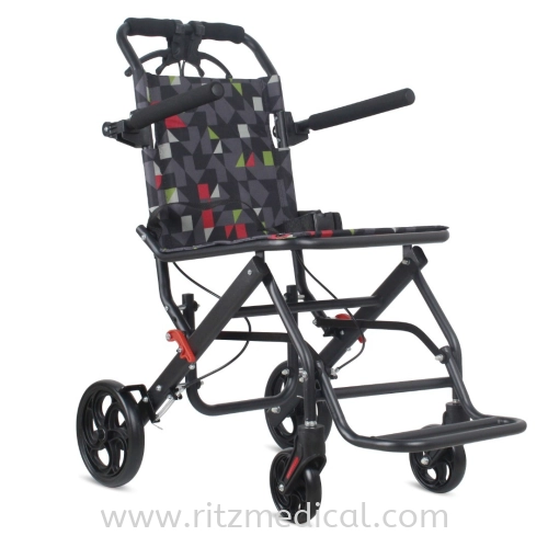 Pricare Portable  Steel Transit  Wheelchair A06-8