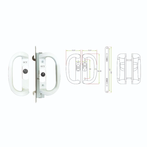 SLIDING LOCK WITH DOUBLE | KL-601