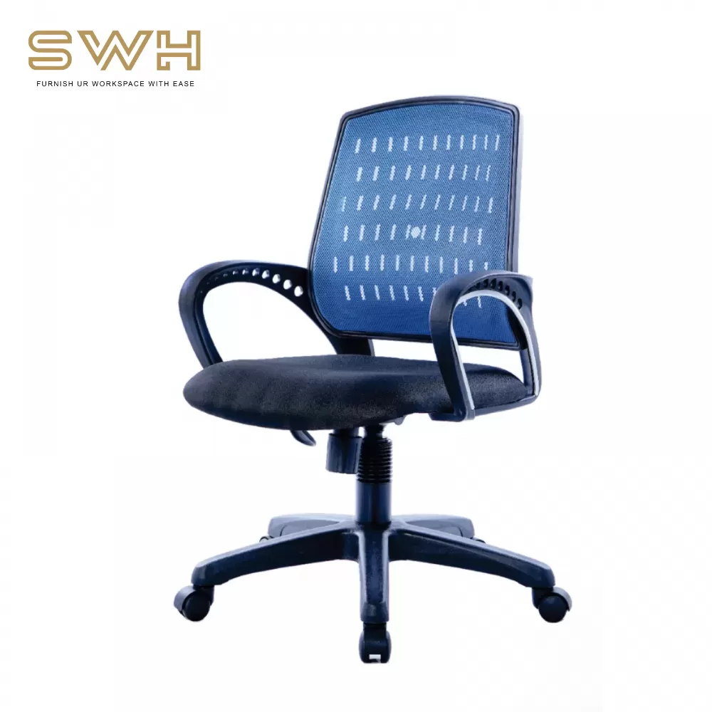 SWH 019 Medium Back Mesh Office Chair | Office Chair Penang