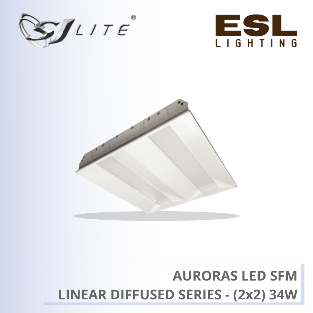 SJLITE AURORAS LED SFM LINEAR DIFFUSED SERIES 34W SFM B4 (2X2)
